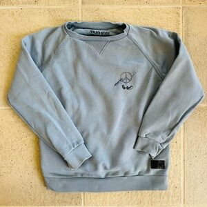 Munster Light Blue Crewneck Sweater for Men